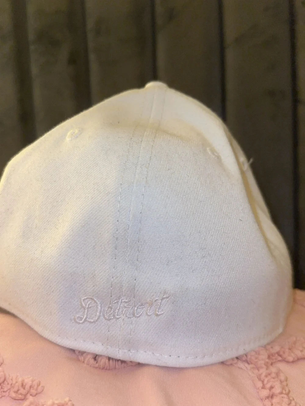 New Era White Detroit D Logo Baseball Cap